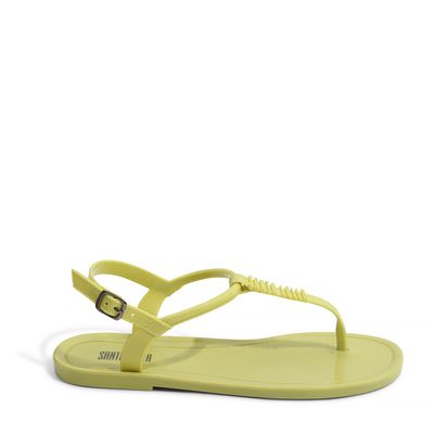 Rasteira Borracha Thong Verde Avocado