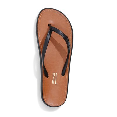 Flip Flop Borracha Anatômico Preta