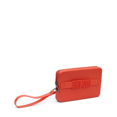 Clutch Emborrachada Laranja