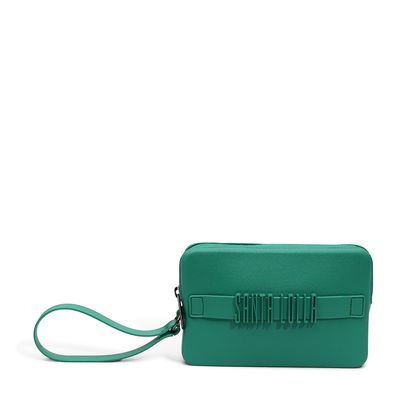 Clutch Emborrachada Verde