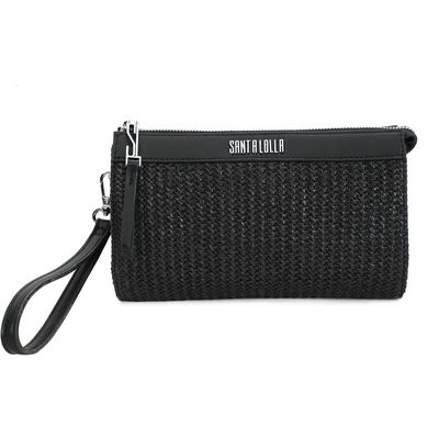 Clutch Palha Preta
