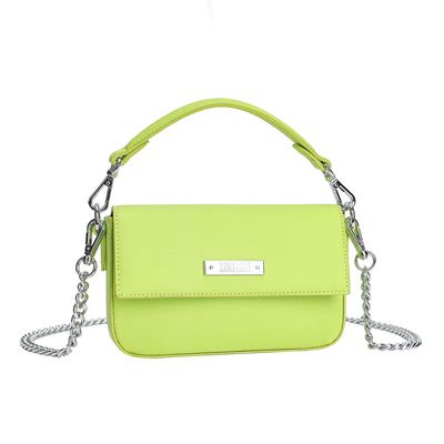 Bolsa Risco Pequena Corrente Verde Avocado