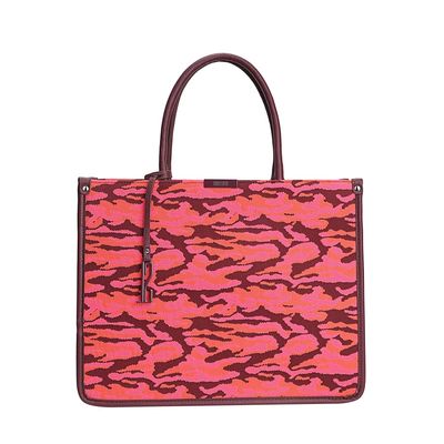 Bolsa Grande Knit Camuflado Pink
