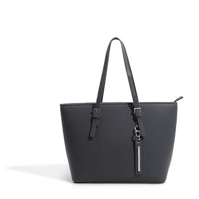 Bolsa Shopper Caviar Cinza