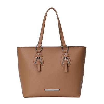 Bolsa Shopper Floater Fivela Bege