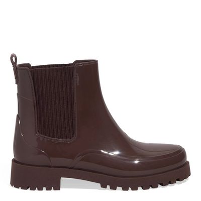 Bota Chelsea Borracha Marrom Tratorada