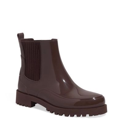 Bota Chelsea Borracha Marrom Tratorada