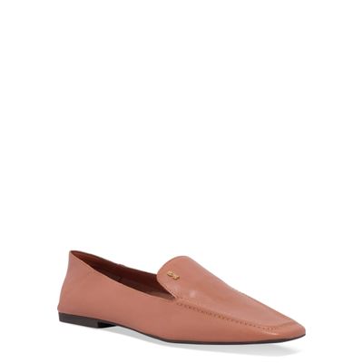 Mocassim Couro Nobre Soft Marrom Safari Bico Redondo