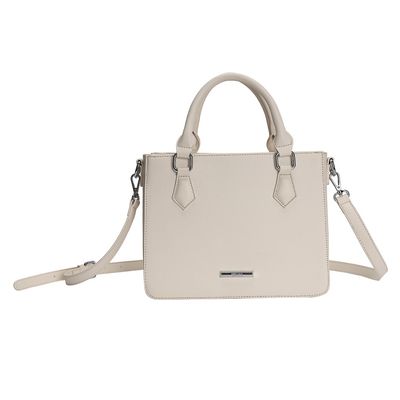 Bolsa Caviar Branco Gelo