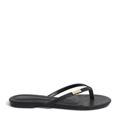 Rasteira Lizard Preto