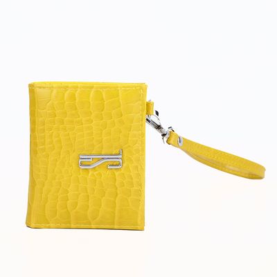 Carteira Croco Alto Brilho Solar