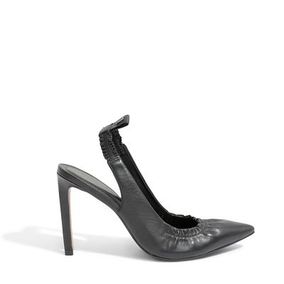Scarpin Couro Nobre Soft Preto
