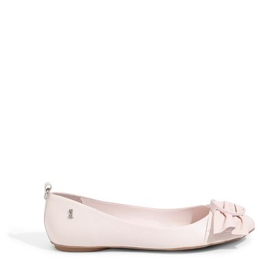 Sapatilha Couro Fivela Redonda Candy