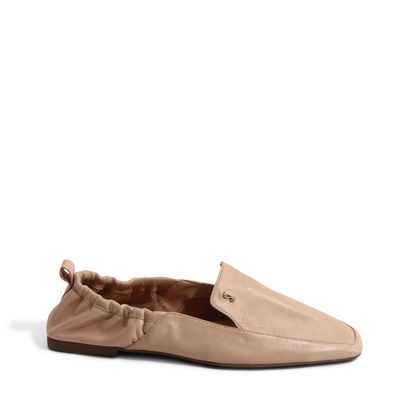 Mocassim Couro Nobre Soft Nude Rosado