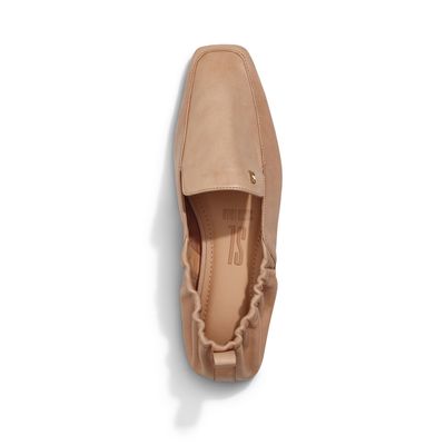 Mocassim Couro Nobre Soft Nude Rosado