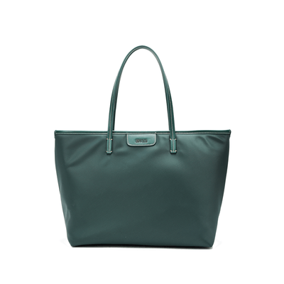 Bolsa Shopper Nylon Verde Alça De Ombro