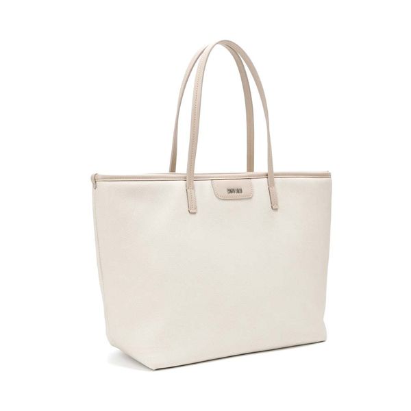 Bolsa Shopper Canvas Cinza Granito Alça De Ombro