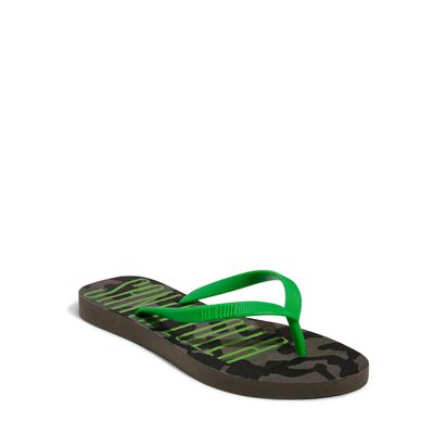 Flip Flop Borracha Verde 2 Neon
