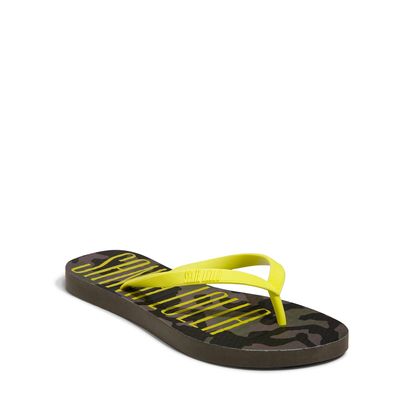 Flip Flop Borracha Amarelo 2 Neon
