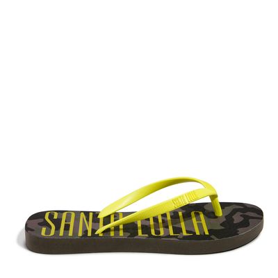 Flip Flop Borracha Amarelo 2 Neon