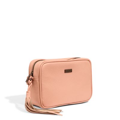 Bolsa Couro Floater Rosa Quartzo 2