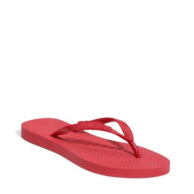 Flip Flop Borracha Vermelho Chilli