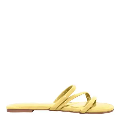 Rasteira Metalizada Soft Dourada