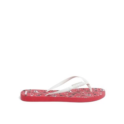 Flip Flop Infantil Vermelho Chilli Borracha
