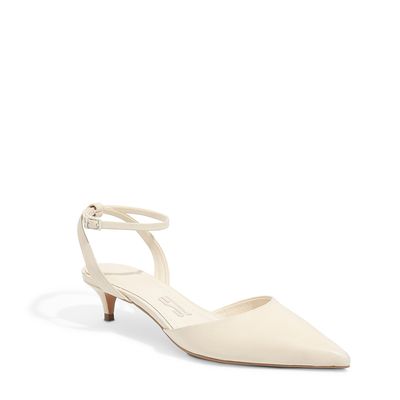Scarpin Napa Confort Bege Porcelana