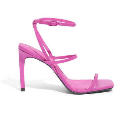 Sandália Couro Pelica Premium Magenta