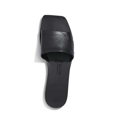 Rasteira Couro Nobre Soft Preto