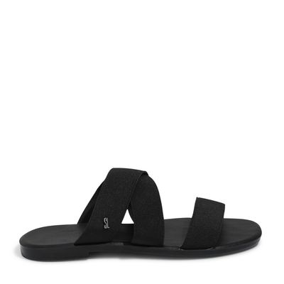 Rasteira Elastico Preto