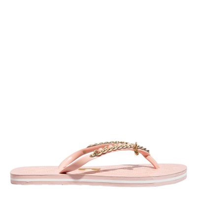 Chinelo Flip Flop Verniz Rosa