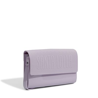 Bolsa Borracha Pequena Lilás