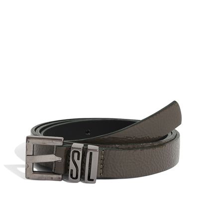 Cinto Verniz Show Verde Militar