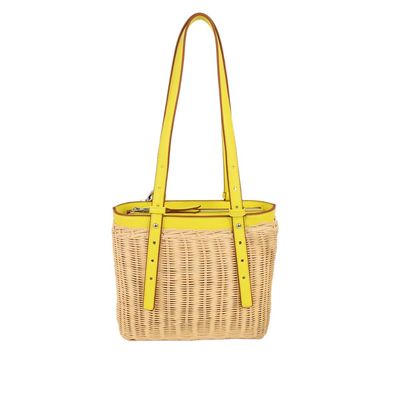 Bolsa De Praia Tramado Avocado Média