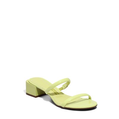 Mule Verniz Anzeli Verde Lemon