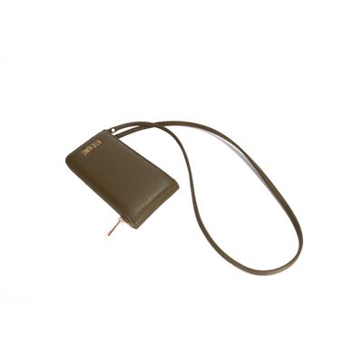 Bolsa Porta Celular Floater Verde Militar Alça Transversal