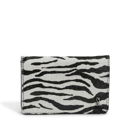 Carteira Couro Tigre Branco