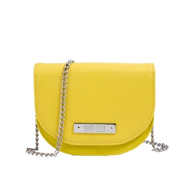Bolsa Pequena Risco Verde Hot Oliva Alça Transversal Corrente