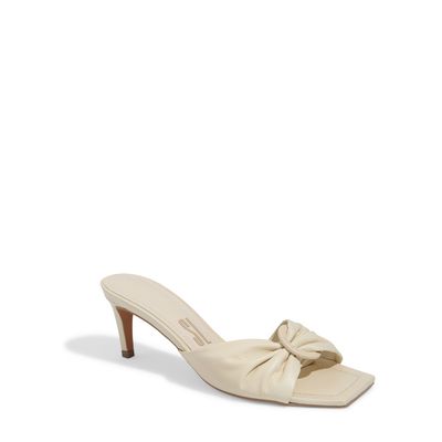 Mule Napa Confort Bege Porcelana