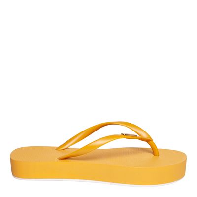 Flip Flop Borracha Yellow