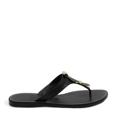 Rasteira Napa Santorine Preto