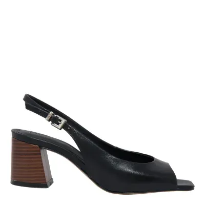 Mule Couro Nobre Soft Preto