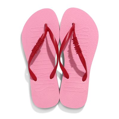 Flip Flop Borracha Rosa Chiclete