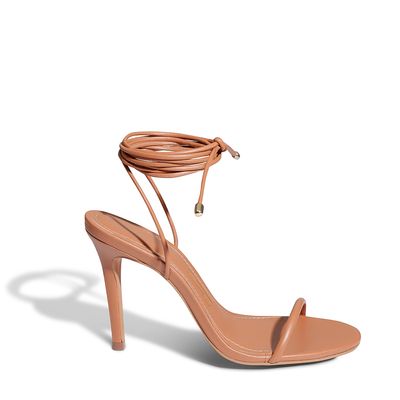 Sandália Napa Santorine Bege Blush