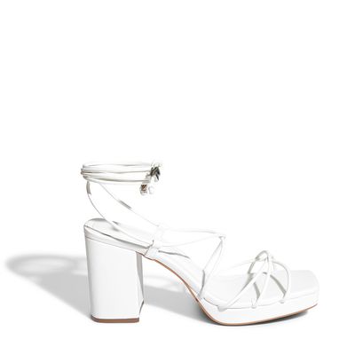 Sandália Napa Santorine Branco