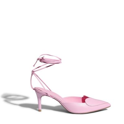Scarpin Couro Nobre Soft Rosa Chiclete