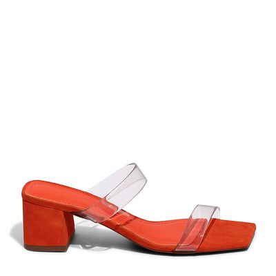 Mule Camurça Cabra Flame