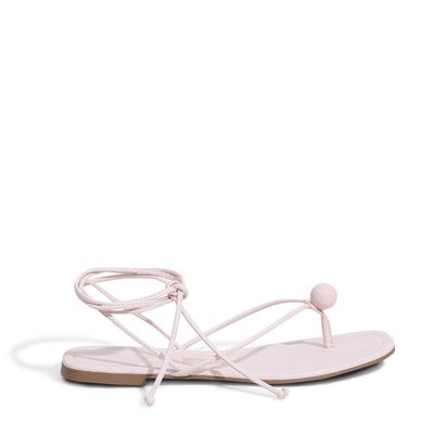 Rasteira Napa Santorine Nude